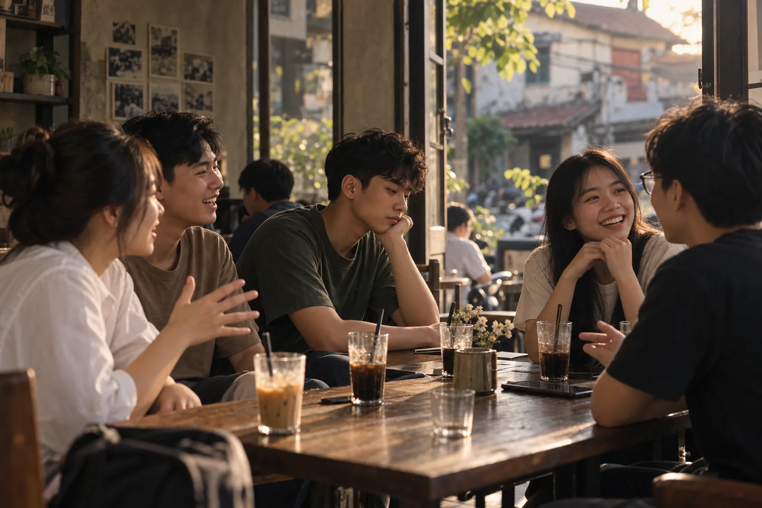 Cảnh minh họa cho câu chuyện 3: Chiếc áo "mình chưa bằng ai"
