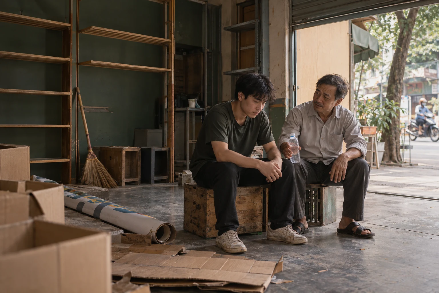 Cảnh minh họa cho câu chuyện 27: Khi vỡ nợ, phá sản, trắng tay đứng dậy làm lại