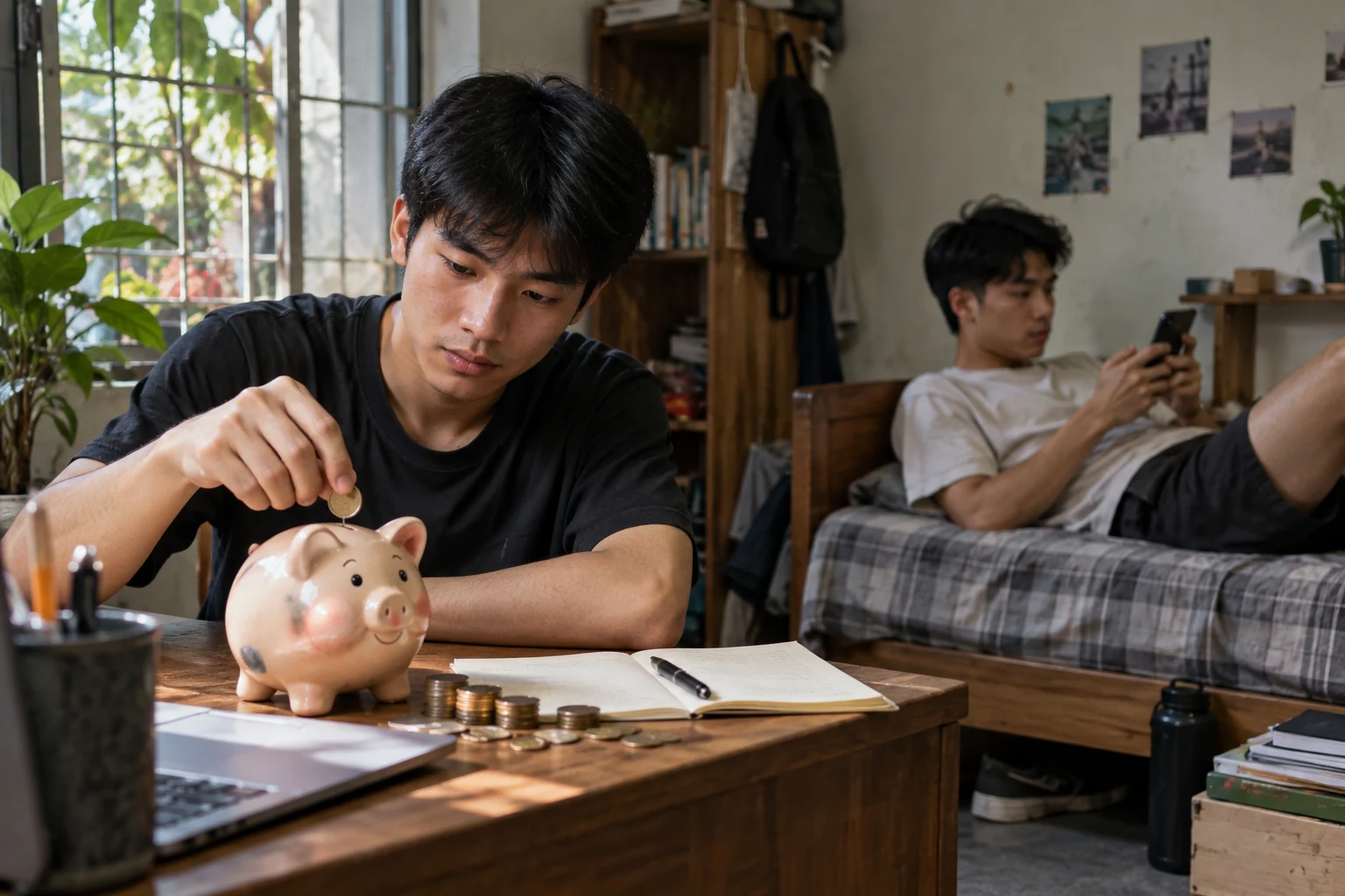 Một khoảnh khắc khác trong câu chuyện 30: Nuôi con heo đất biết đẻ.