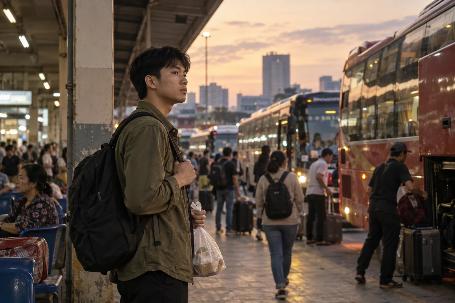 Cảnh minh họa cho câu chuyện 45: Ở quê hay ra phố: chọn đất mà cắm rễ